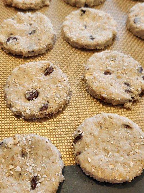 Chocolate Chip Cookies (carob chips)